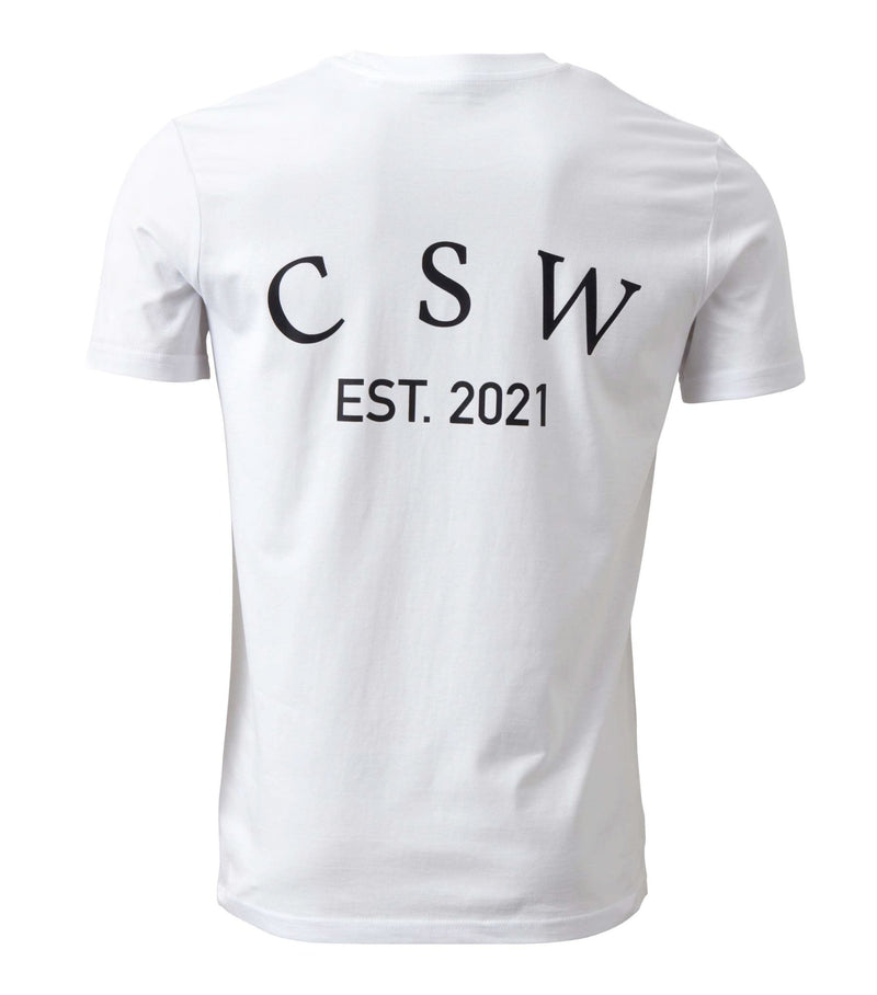 CSW Tee No. 5 - Hvid - Comeback Streetwear