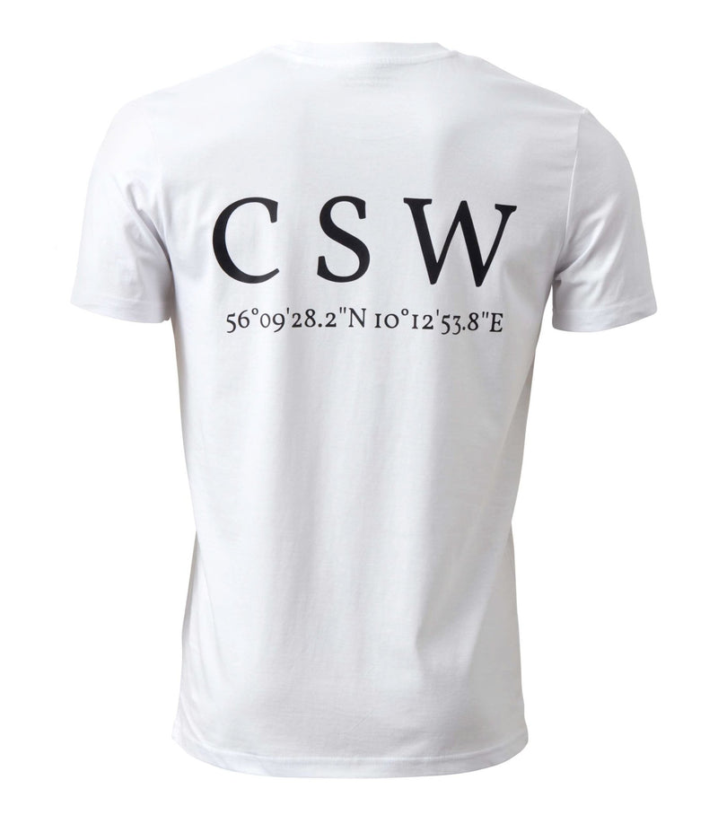 CSW Tee No. 6 - Hvid - Comeback Streetwear