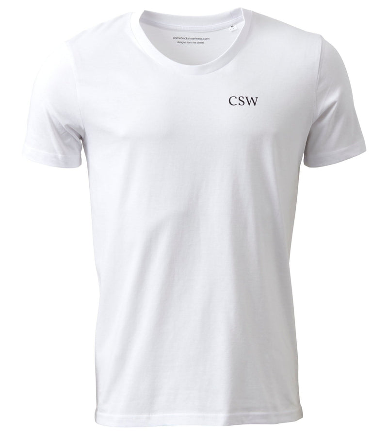 CSW Tee No. 6 - Hvid - Comeback Streetwear